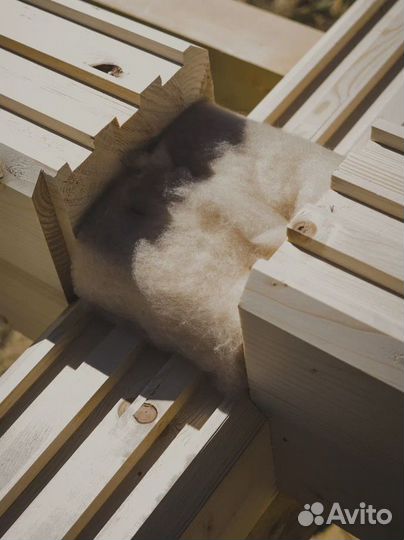 Межвенцовый утеплитель толщина 5 мм GreenPlanet