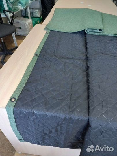 Штора в гараж(утеплённая), брезент