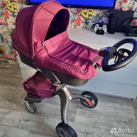 Коляска stokke xplory 2 в 1 +аксессуары