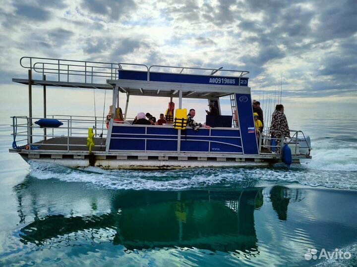 Морская рыбалка, прогулки на яхте/катере