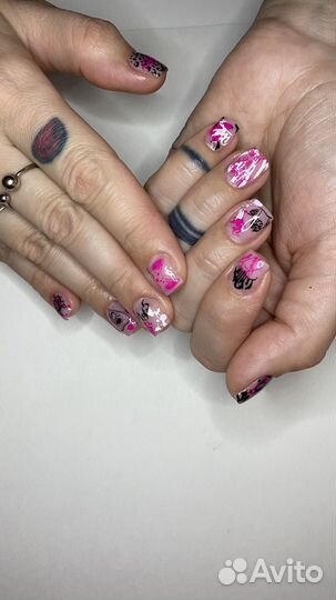 Маникюр, наращивание, укрепление