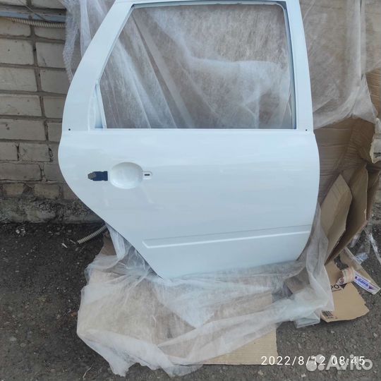 Дверь задняя правая Лада Гранта калина бел.обл