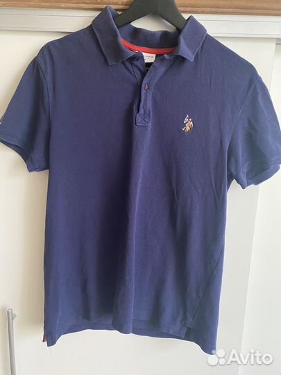 Футболка поло us polo assn мужская