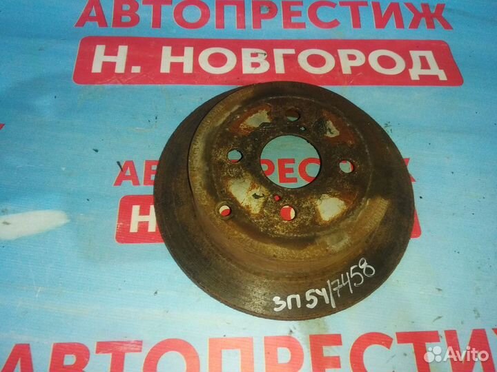 Диск тормозной задний Тойота Королла 120