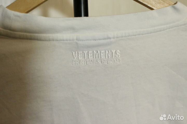 Футболка Vetements I Love Paris оригинал