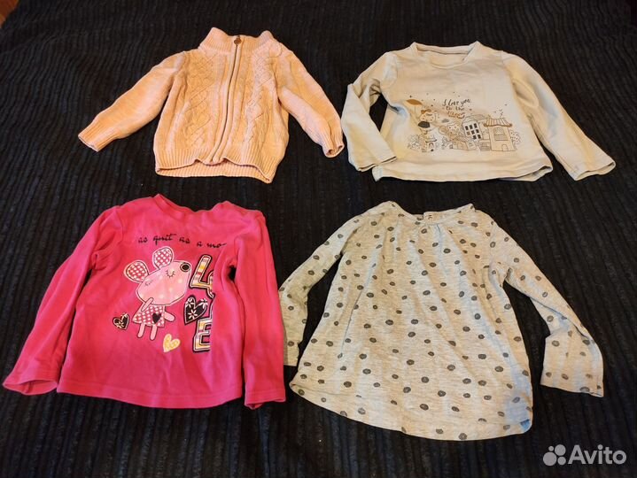 Вещи пакетом на девочку 92 размер