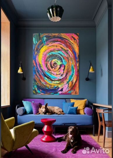 Картина абстракция 