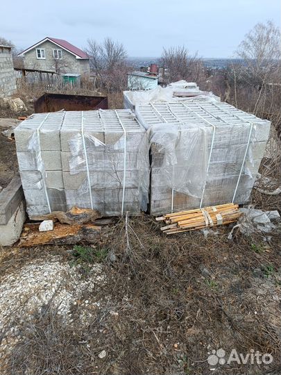 Керамзитобетонные блоки перегородочные