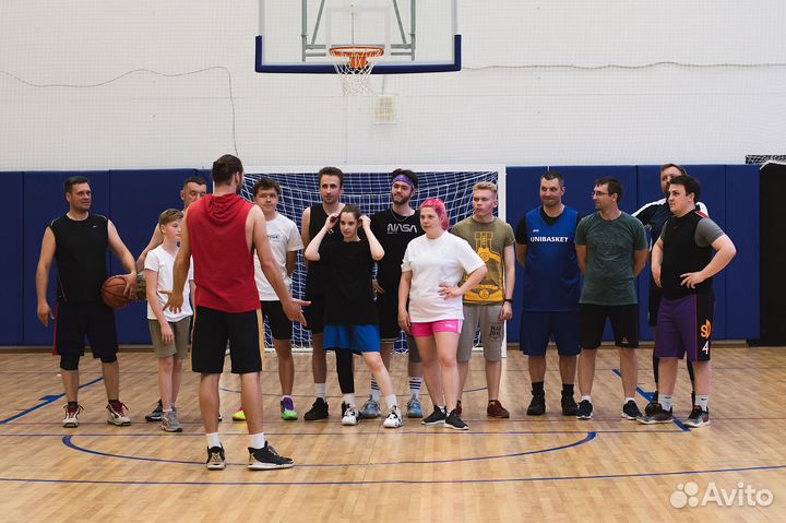 Тренировки по баскетболу