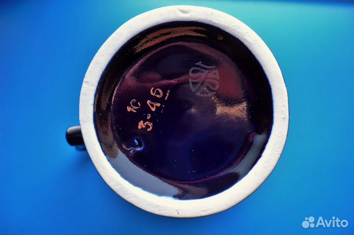 Кобальтовые вазы СССР Бронницкий фз «Возрождение»