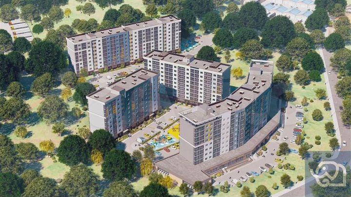 2-к. квартира, 57,2 м², 8/9 эт.