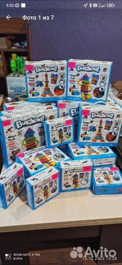 Конструктор липучка. Новые