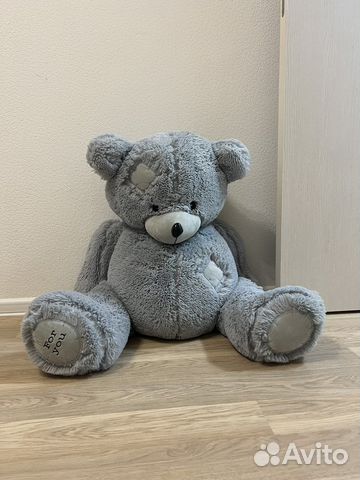 Мягкие игрушки большой плюшевый медведь