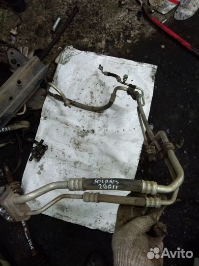 Трубка кондиционера Kia Rio Hyundai solaris