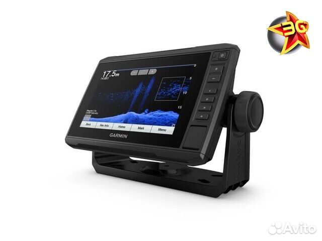 Картплоттер Garmin echoMAP UHD 72cv c датчиком GT2