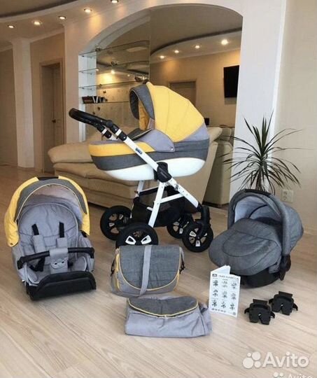 Коляска adamex neonex 3 в 1