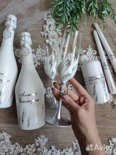 Свадебные аксессуары, свадебный набор