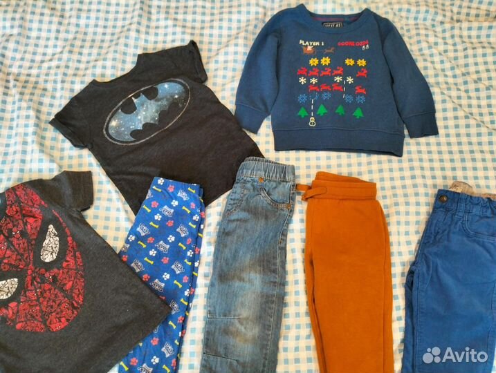 Вещи пакетом для мальчика 92 98, 2-3 года