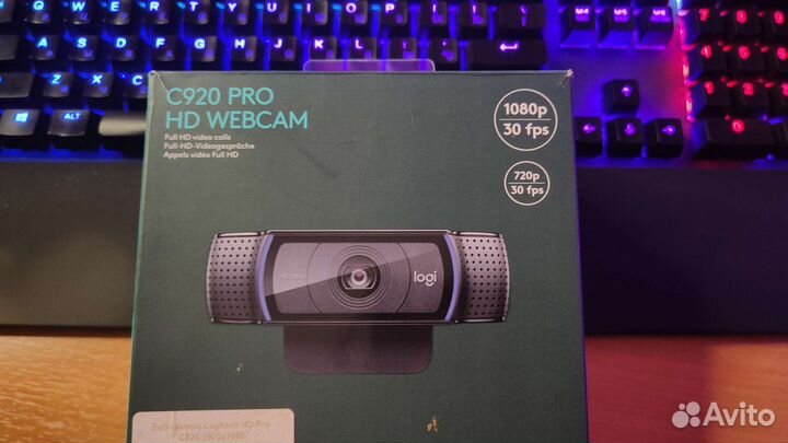 Веб-камера Logitech HD Pro C920
