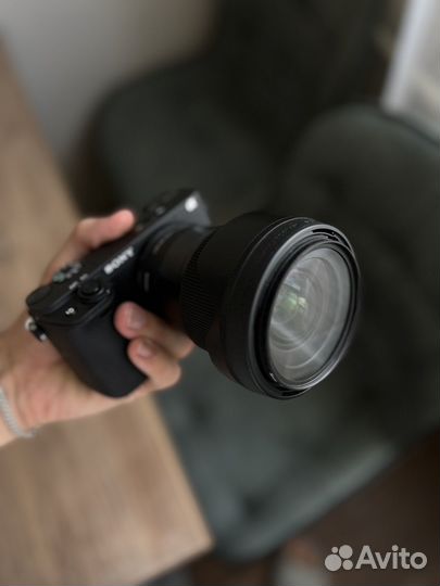 Sony alpha 6400 + объектив sigma AF 16mm f/1.4