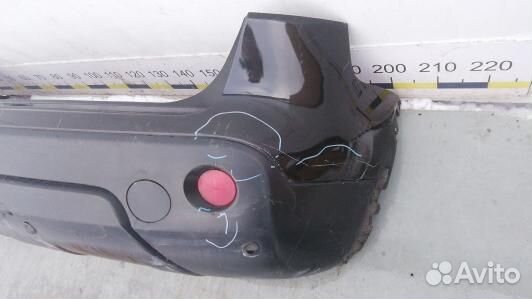 Бампер задний nissan qashqai J10 (PMA13HG01)