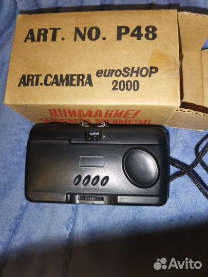 Фотоаппарат пленочный (мыльница) euroshop 2000.нов
