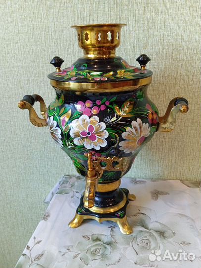 Самовар электрический расписной