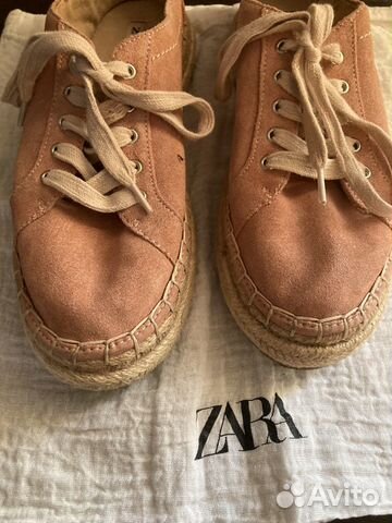 Кеды-эспадрильи Zara 37-38 размер