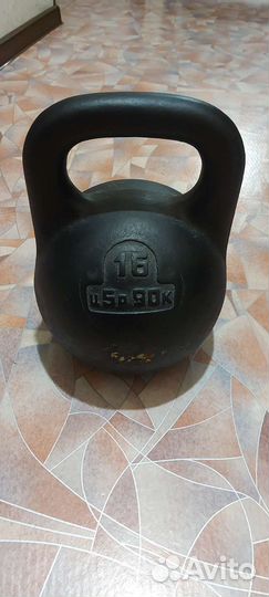 Гиря чугунная 16 кг