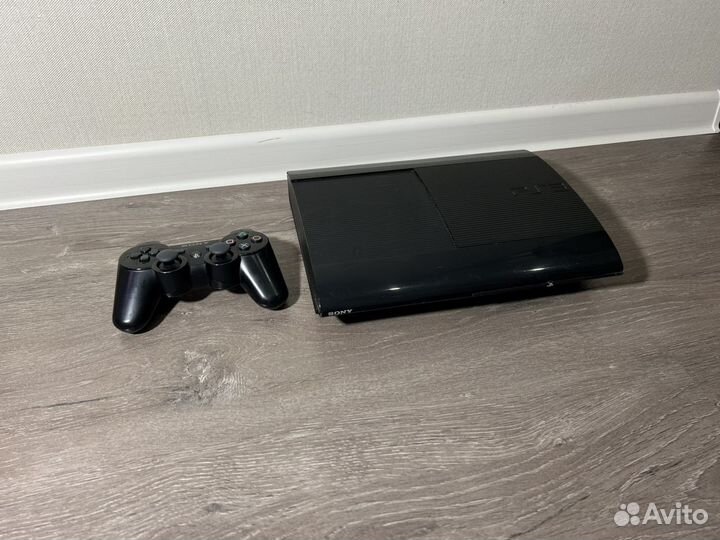 Sony PS3 Super Slim 500gb Прошитая+ 40 игр