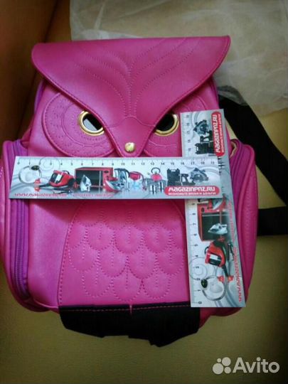 Яркий рюкзак сова