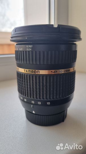 Объектив Tamron 10-24 f/3.5-4.5 Nikon F