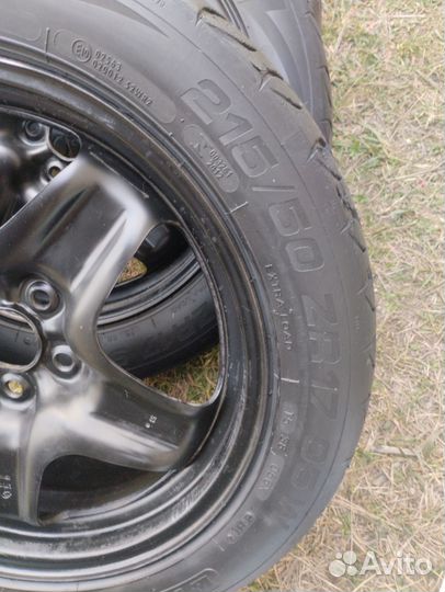 Колёса с дисками резины. 3 комплект