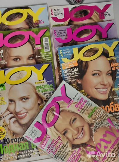 Журналы Glamour, Joy 2006-2018гг
