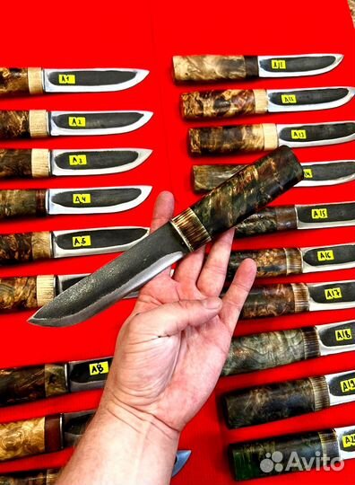 Ножи якутские 1101х18ш нерж кап