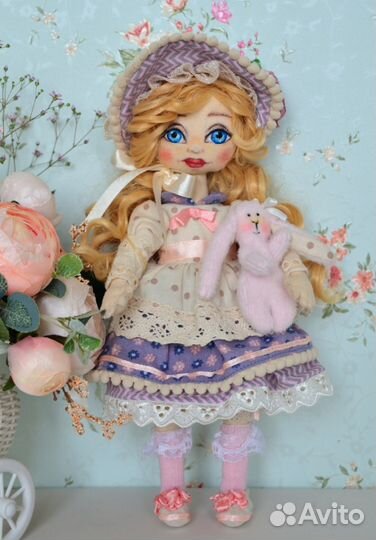 Интерьерная шарнирная авторская кукла