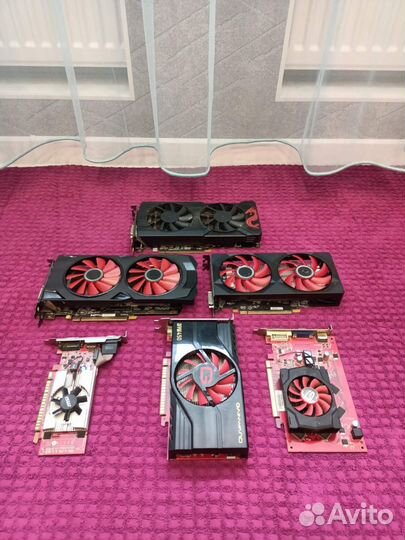 Видеокарта AMD Radeon и NVidia GeForce 8Gb 4Gb 2Gb