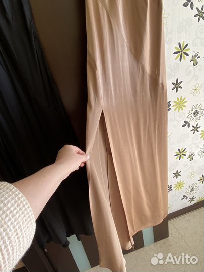 Платье шелковое комбинация вечернее 12 storeez