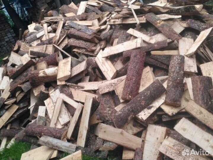 Дрова лесовозом, чурками, горбыль