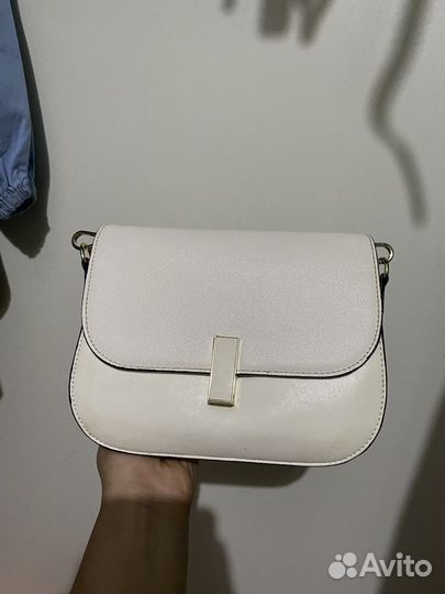 Белая сумка