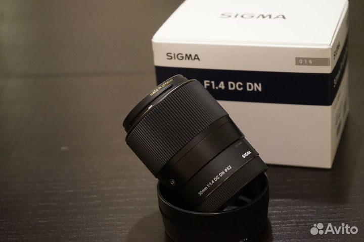 Sigma 30 mm 1.4 sony E