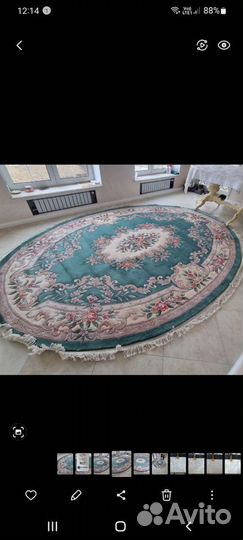 Ковер шерстяной новый