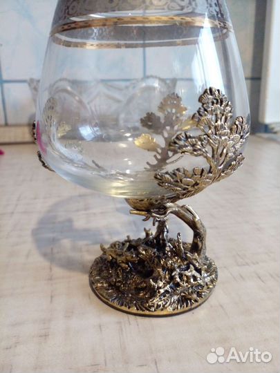 Красивый бокал (ручная работа)