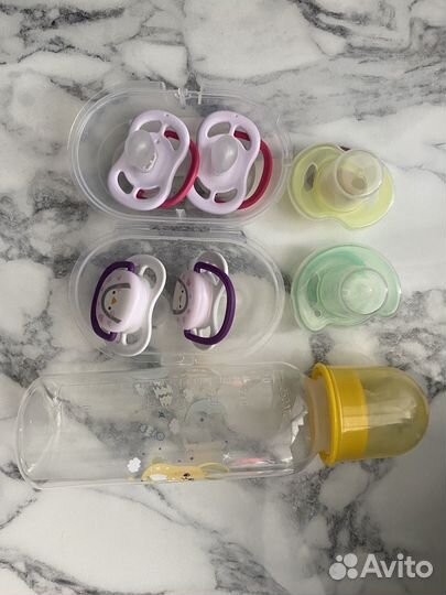 Пустышка avent 0 6 бутылочка