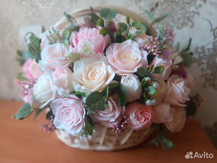 Букет из мыла