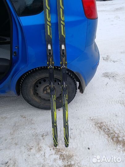 Лыжи беговые fisher коньковые