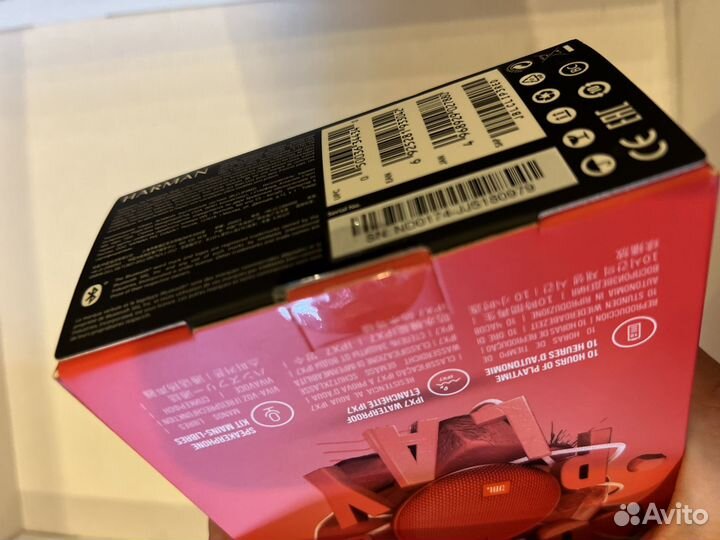 Новая Портативная колонка JBL Clip 3 Black