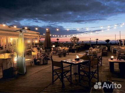 Камин уличный инфракрасный газовый