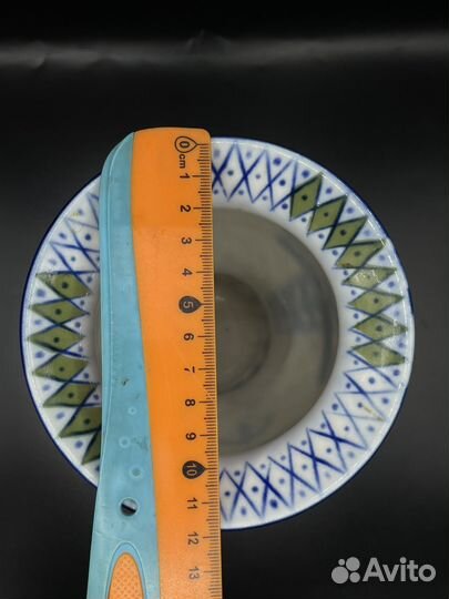 Ваза лфз ленинград птица гжель целая (сзр)