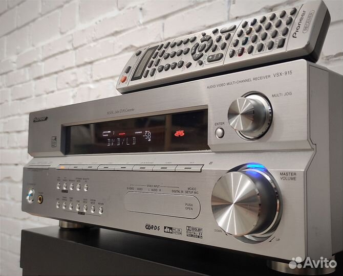 Мощный 7.1 Bt ресивер Pioneer VSX-915 (Japan)